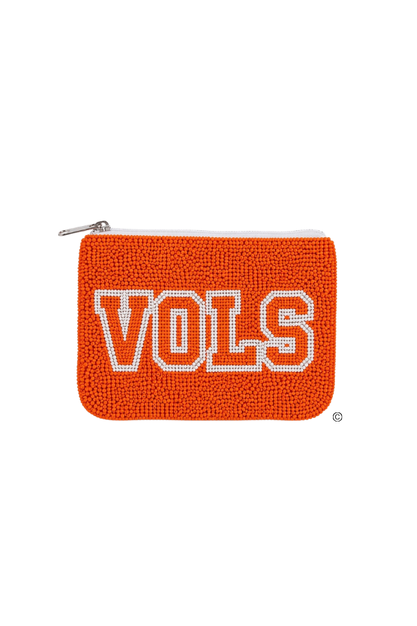 Vols Orange Crush Beaded Coin Purse PREORDER