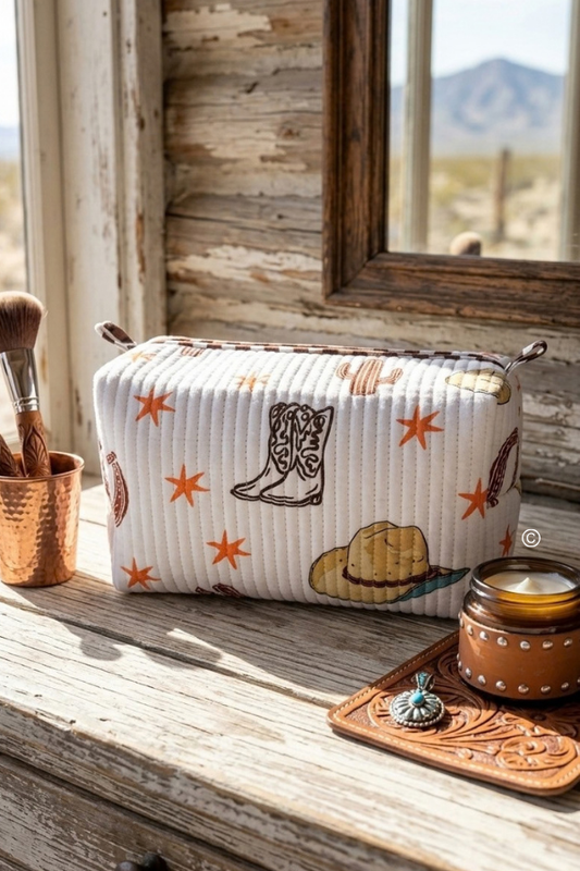 Boots & Brim Cosmetic Bag PREORDER