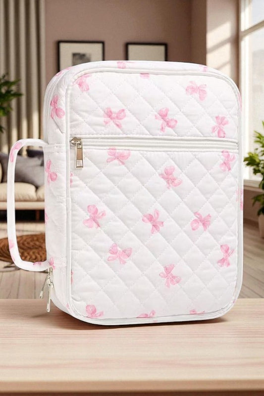 PREORDER Elise Pink Bow Bible Cover