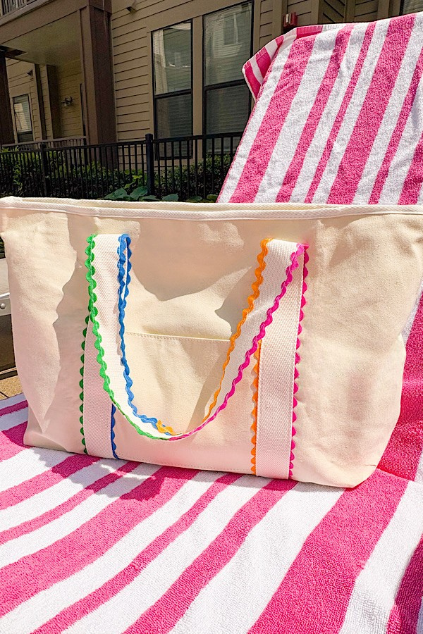 Spencer Rick Rack Trim Tote Bag PREORDER