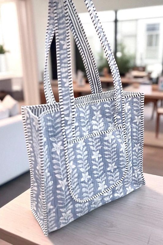 PREORDER Sinclair Blue Floral Tote Bag
