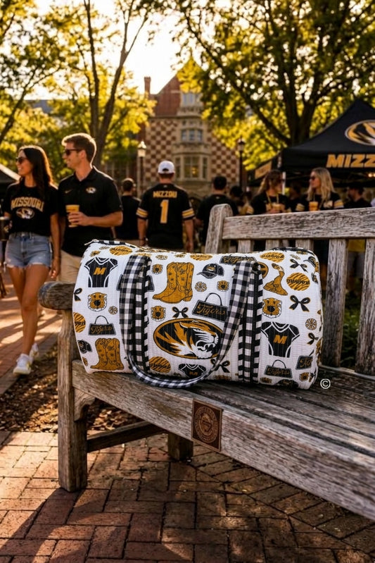 Meet Me at Mizzou Duffel Bag© PREORDER