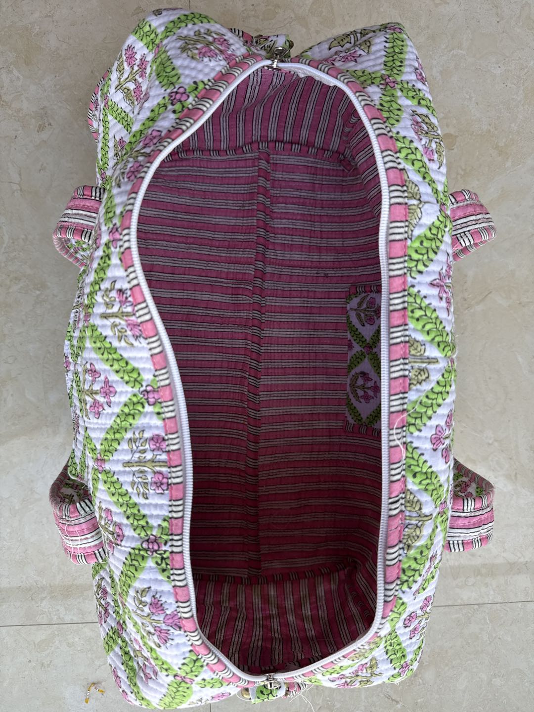 PREORDER Alice Green and Blue Duffel Bag