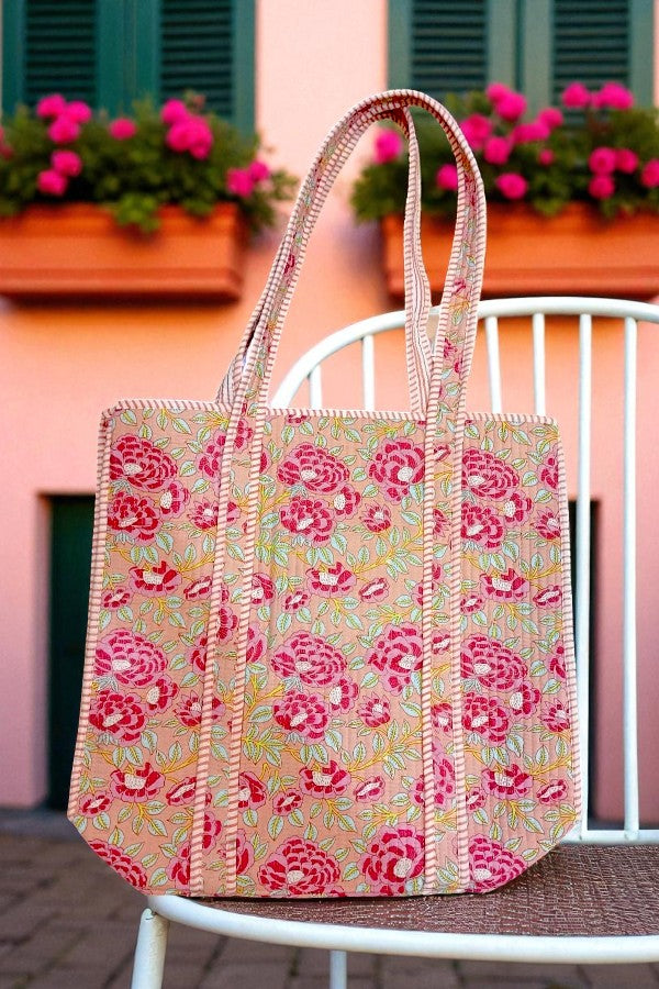 PREORDER Golden Hour Floral Tote Bag