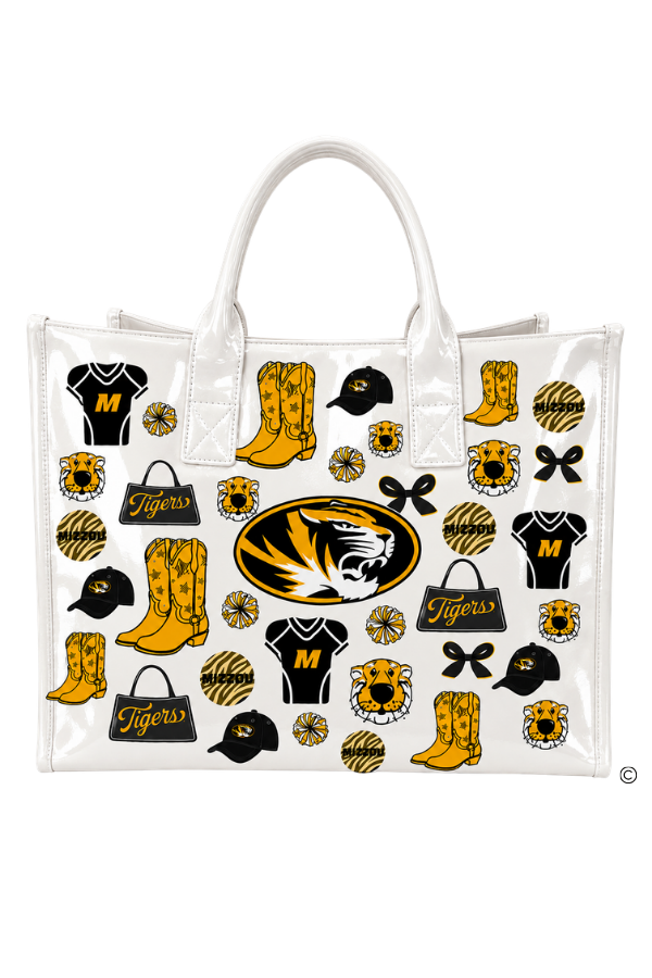 Meet Me at Mizzou Vinyl Tote© PREORDER