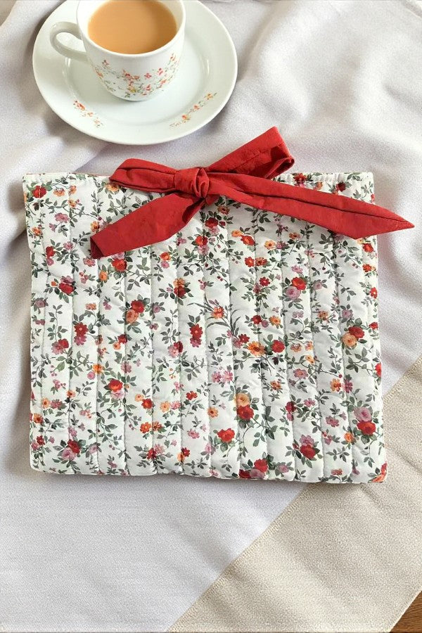 PREORDER Emilia Red Floral Bible Cover