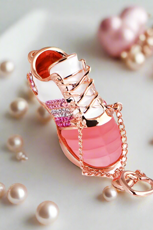 PREORDER Pink Sneakers Purse Charm