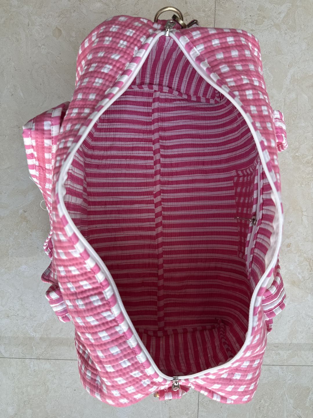 PREORDER Alice Green and Blue Duffel Bag