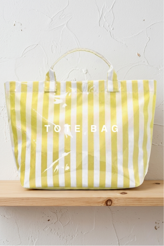 Yellow Striped TOTE BAG PREORDER