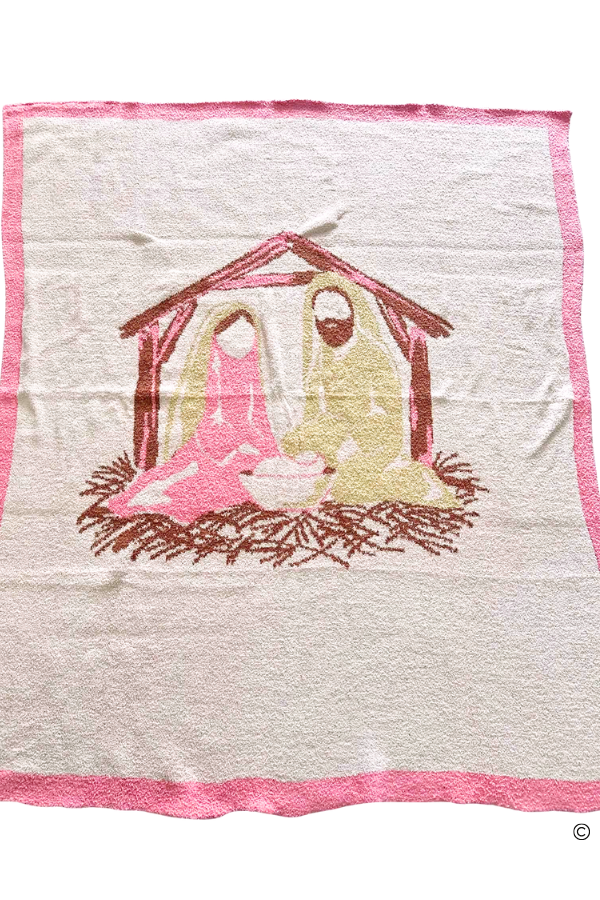A Sweet Noel Nativity Blanket PREORDER