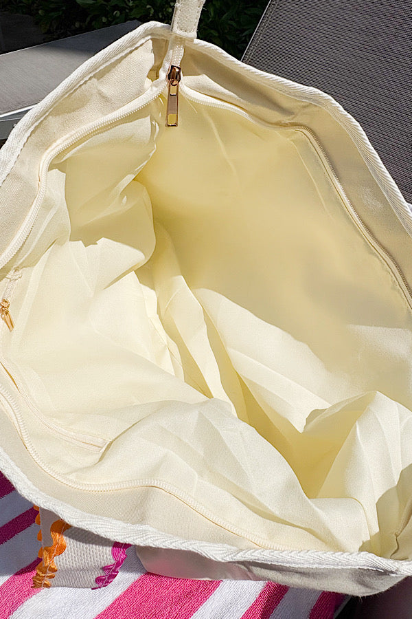 Spencer Rick Rack Trim Tote Bag PREORDER