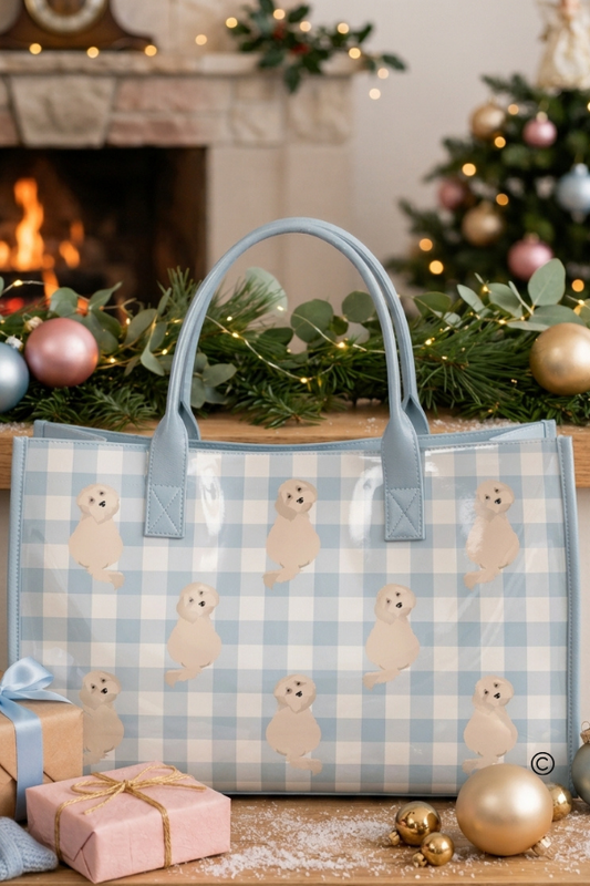Mr Biscuit Vinyl Tote Bag© PREORDER