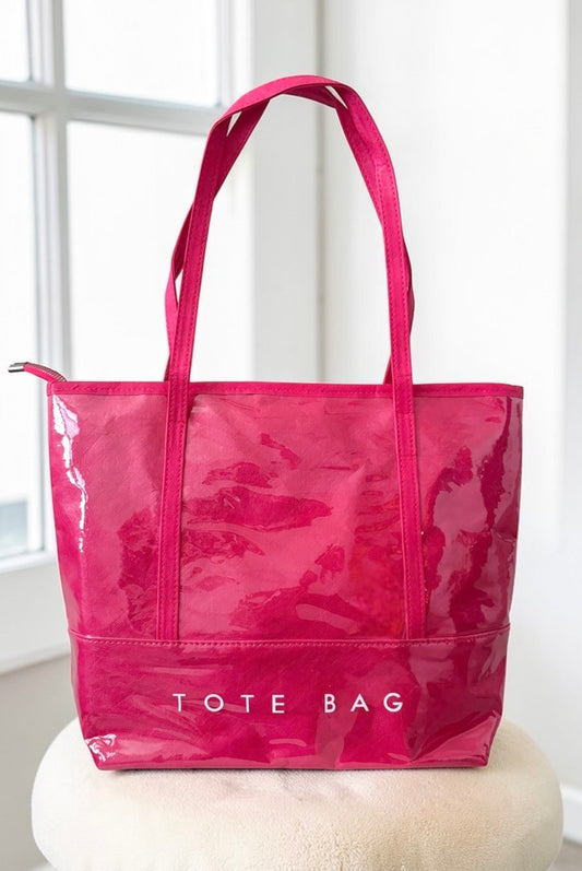 Hot Pink Shoulder Strap TOTE BAG PREORDER