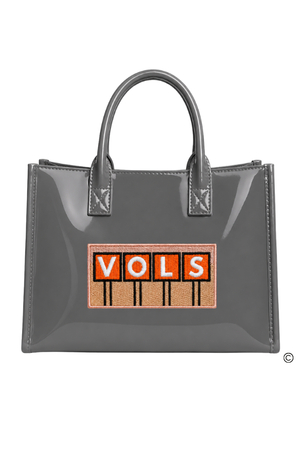 VOLS Stadium Gray Vinyl Tote Bag© PREORDER