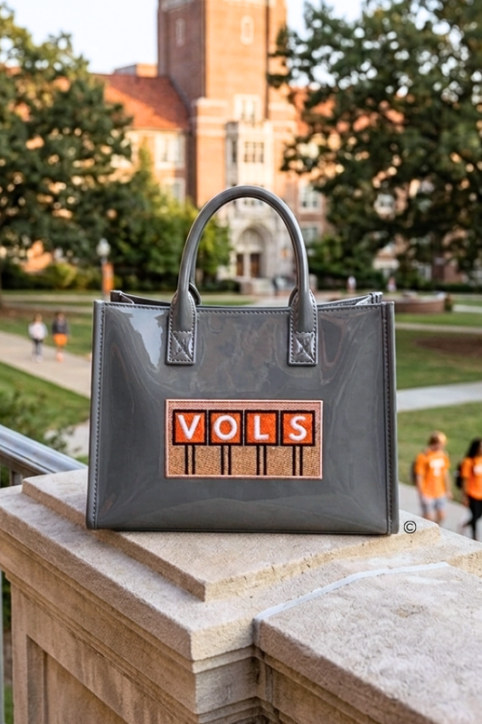 VOLS Stadium Gray Vinyl Tote Bag© PREORDER