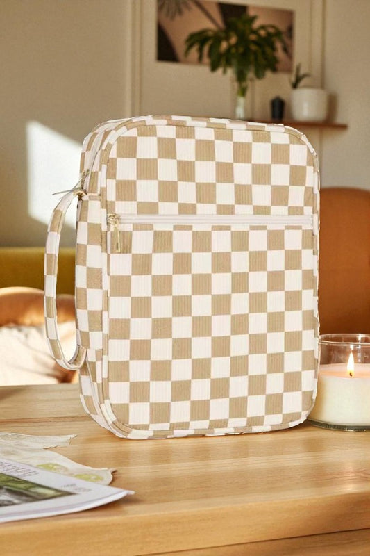 PREORDER Chloe Tan Check Bible Cover