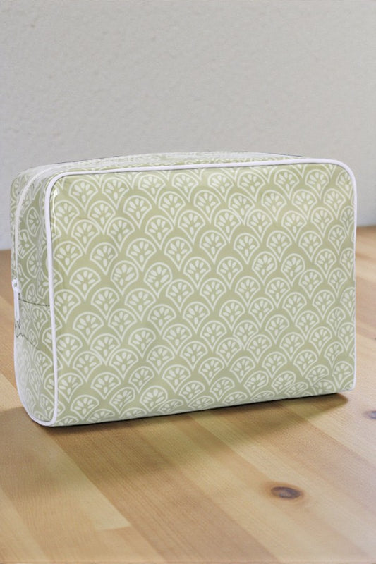 PREORDER Jessa Green Clear Coat Toiletry Bag