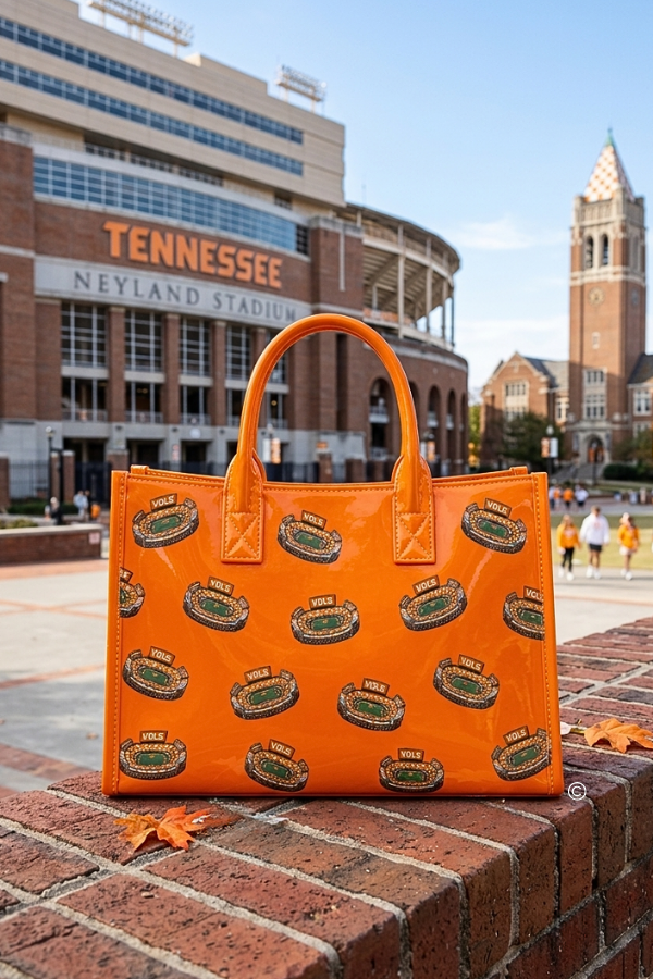 Saturday in Knoxville Vinyl Tote© PREORDER