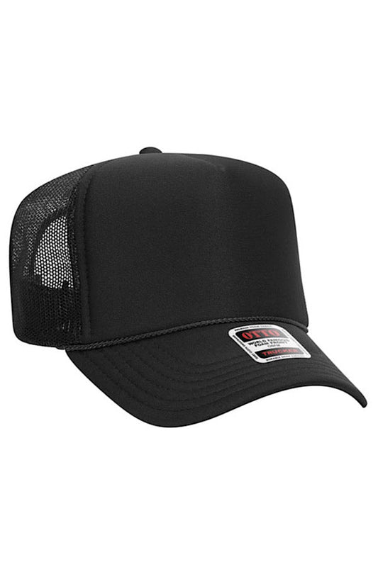 OTTO Black Trucker Hat