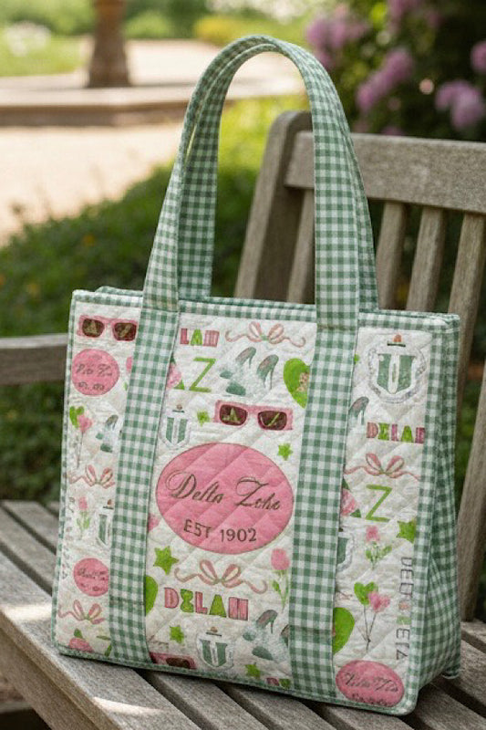 PREORDER Delta Zeta Sorority Tote Bag