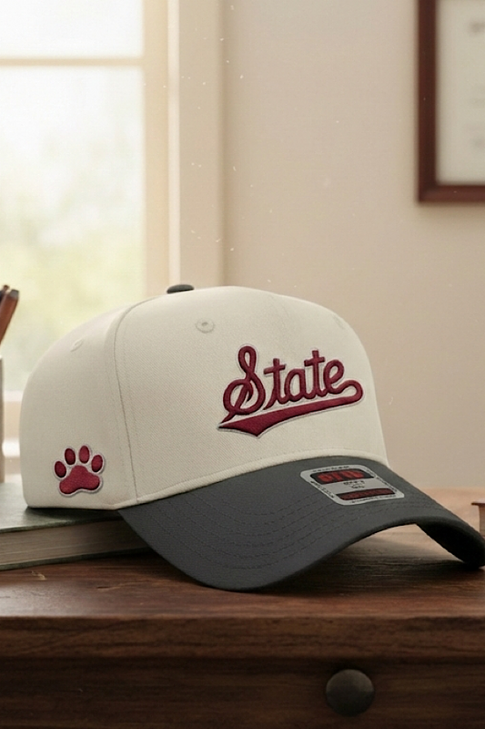 PREORDER Mississippi State Embroidered Hat