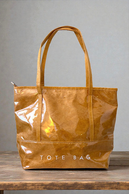 Brown Shoulder Strap TOTE BAG