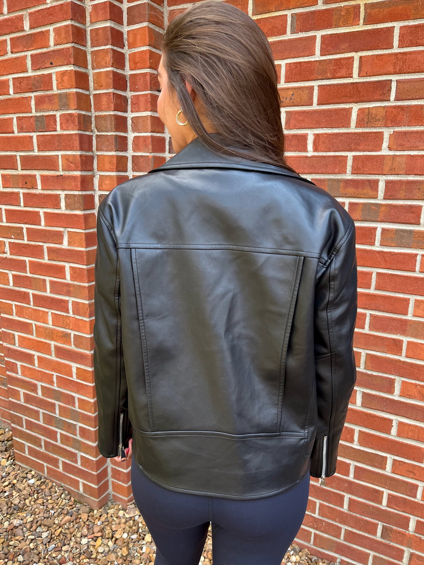 Desi High Quality Black Leather Jacket