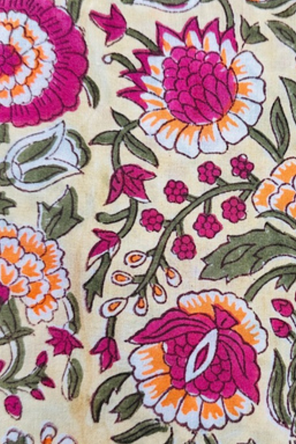 PREORDER Charlie Hot Pink Floral Jewelry Pouch