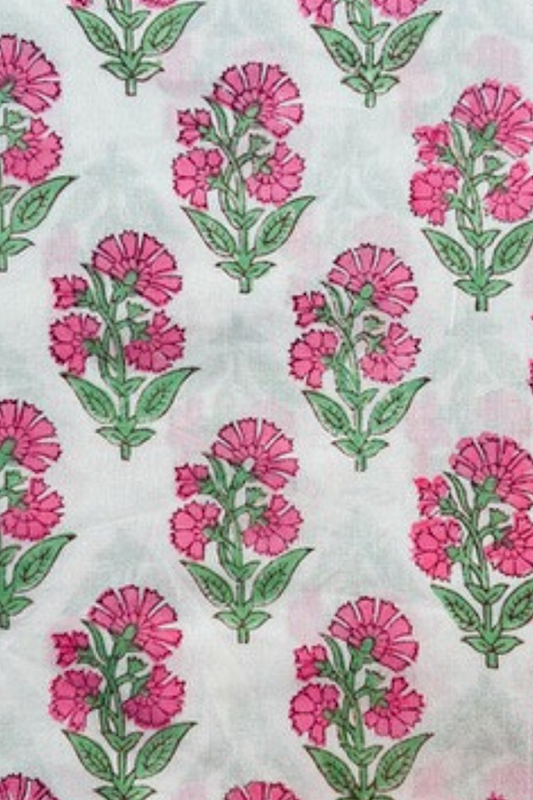 PREORDER Molly Pink Floral Jewelry Pouch