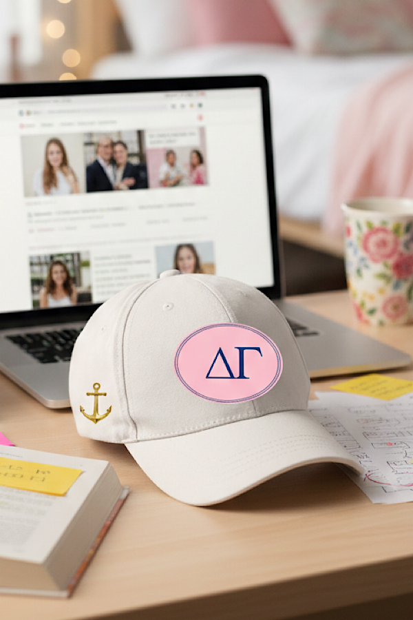 PREORDER Delta Gamma Embroidered Hat