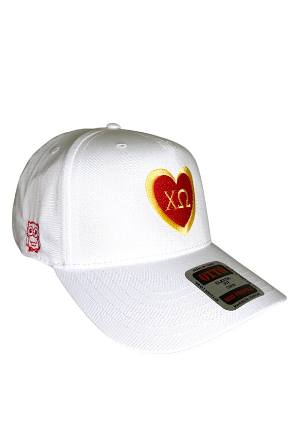 Chi Omega Embroidered Hat