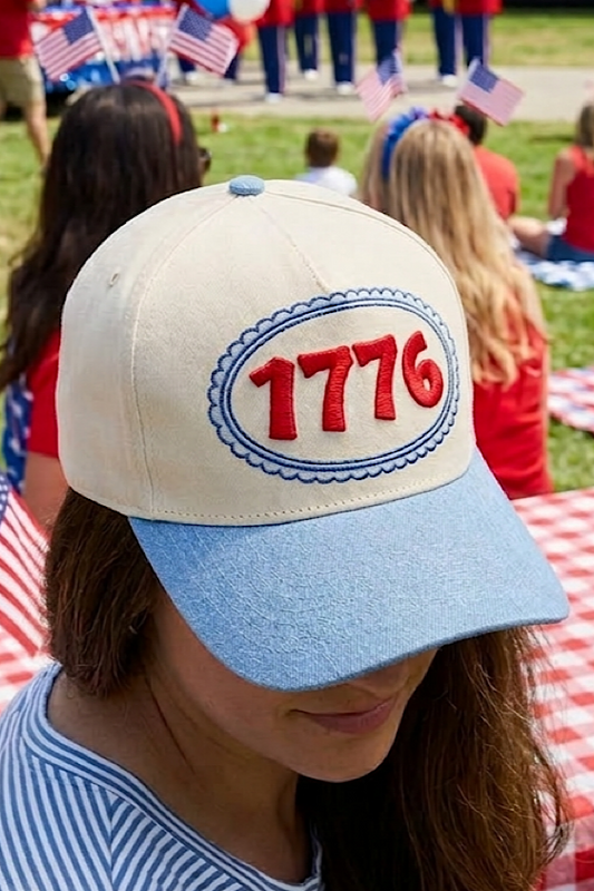 1776 Embroidered Hat PREORDER