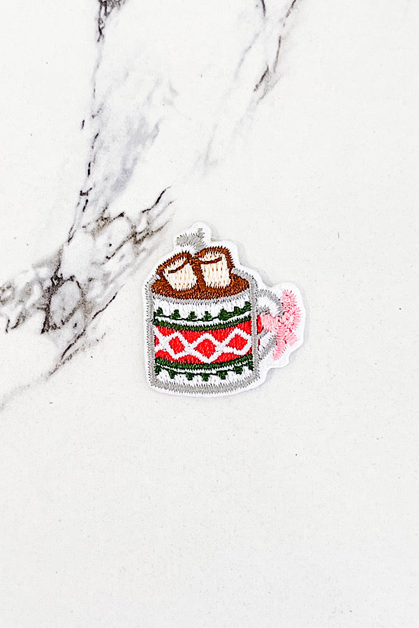 Hot Chocolate Embroidered Patch