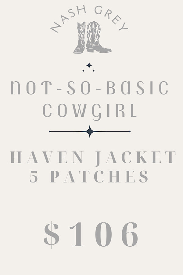 Not So Basic Cowgirl Haven Denim Jacket