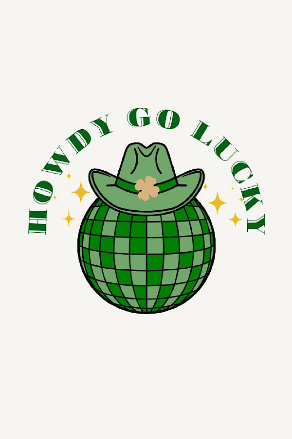 PREORDER Howdy Go Lucky Embroidered Patch