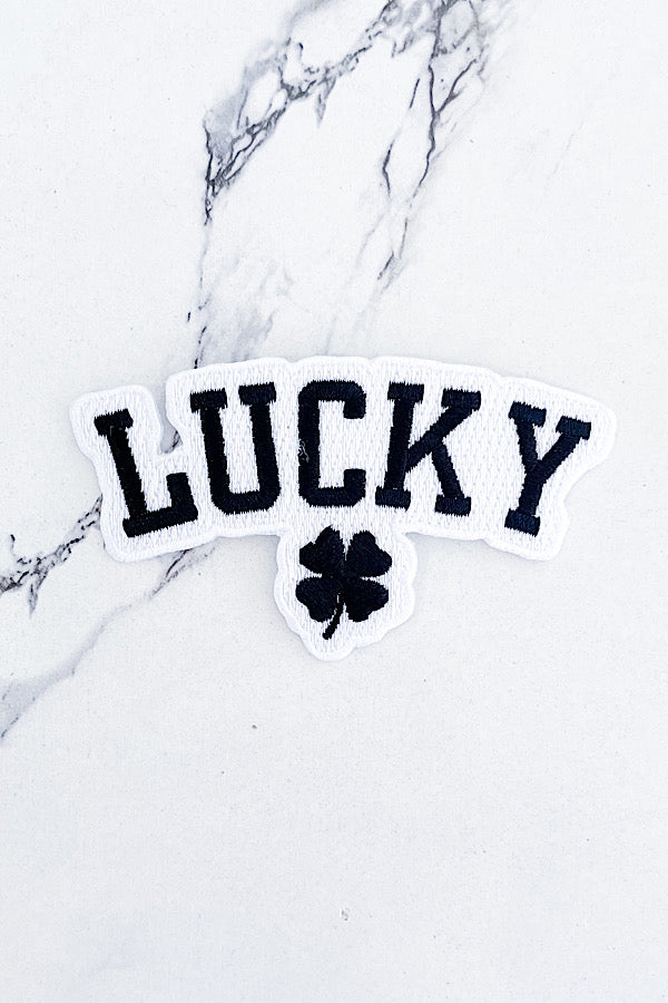 Lucky Embroidered Patch
