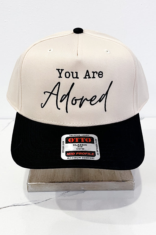 You are Adored Embroidered Hat