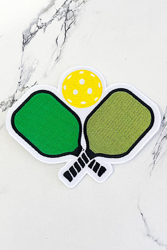 Pickleball Embroidered Patch