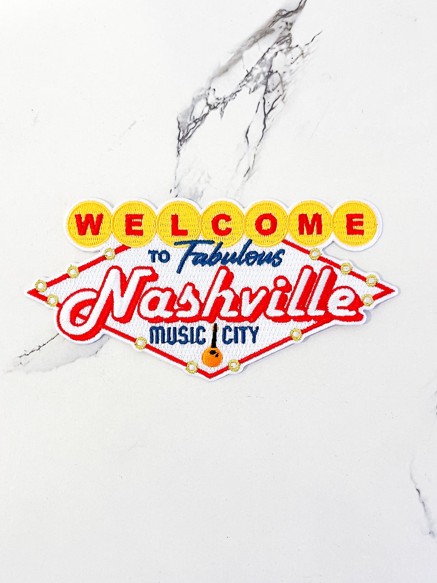 Nashvegas Embroidered Patch