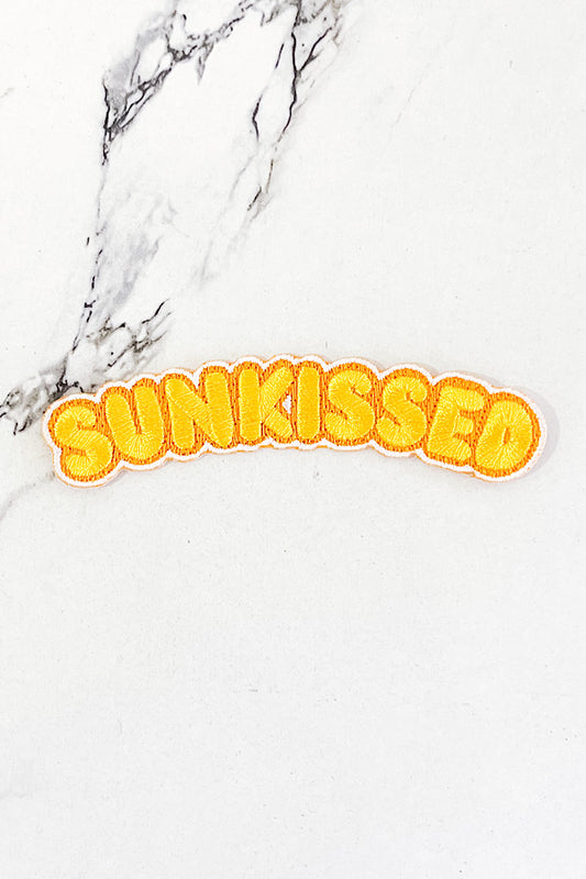 Sunkissed Embroidered Patch