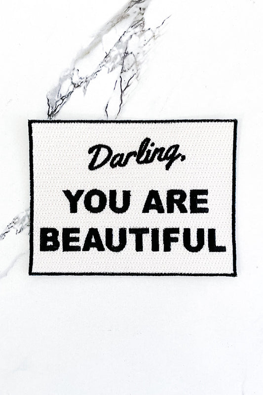 Black You Are Beautiful Embroidered Patch