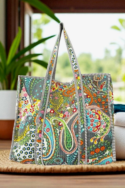 PREORDER Fabien Paisley Print Tote Bag