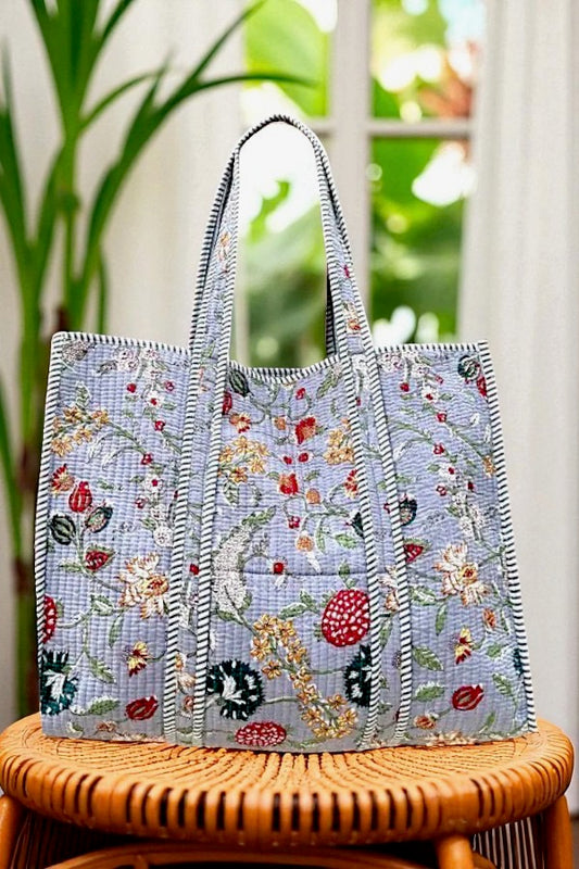 PREORDER Belinda Floral Print Tote Bag
