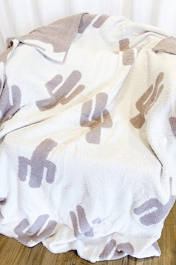 Desert Cactus Blanket Bundle