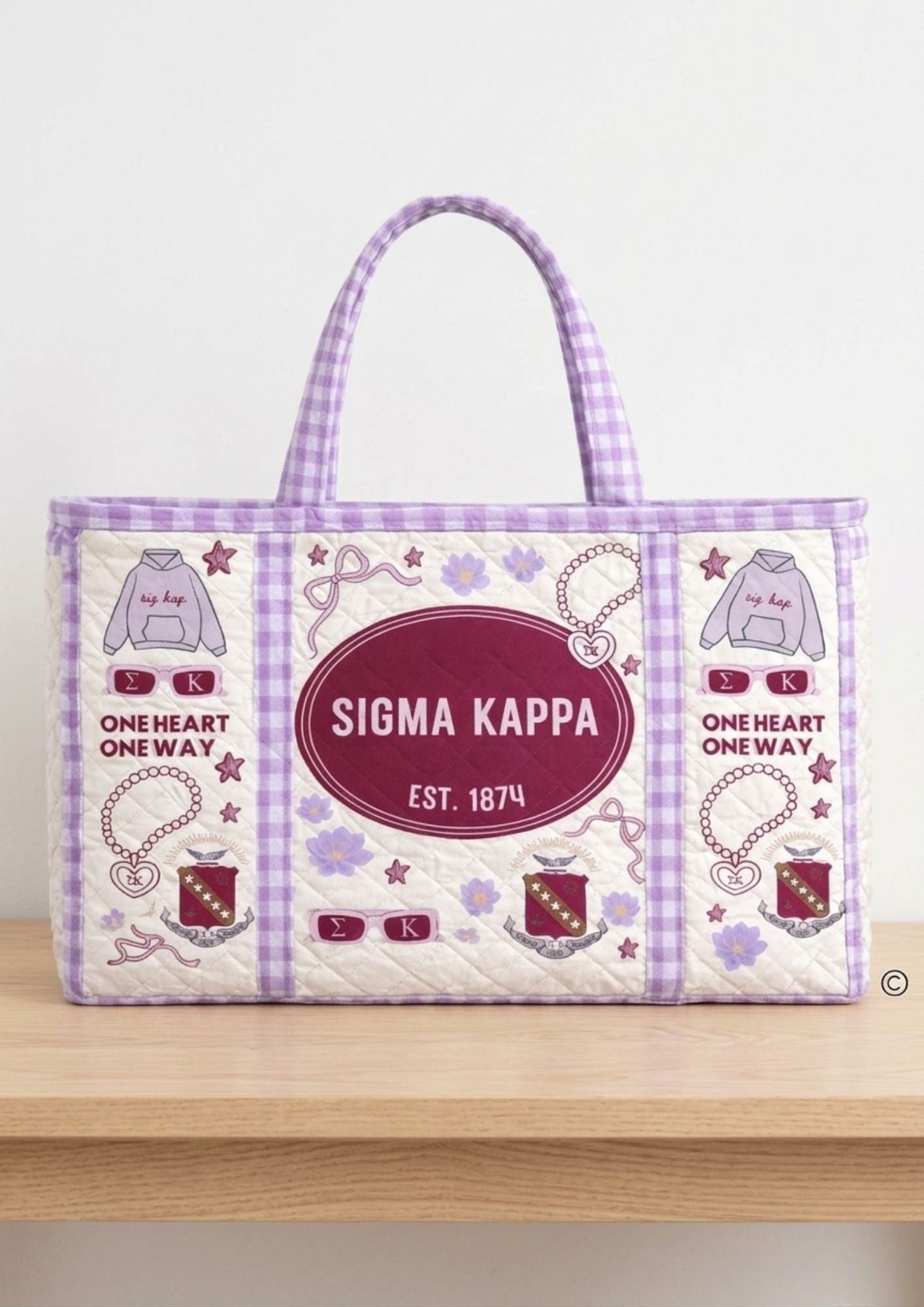 Sigma Kappa Sorority Tote Bag PREORDER
