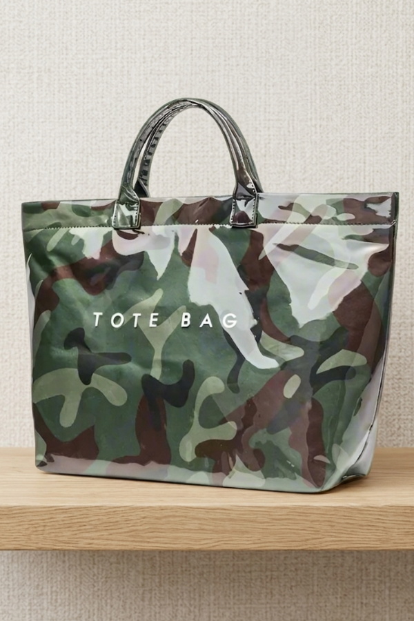 Camo Print TOTE BAG PREORDER