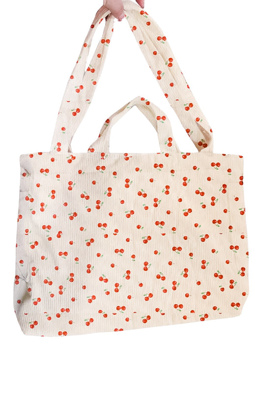 PREORDER Stevie Cherry Print Tote Bag