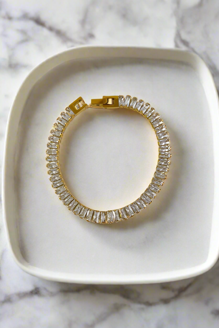 PREORDER Sophia Gold Diamond Bracelet