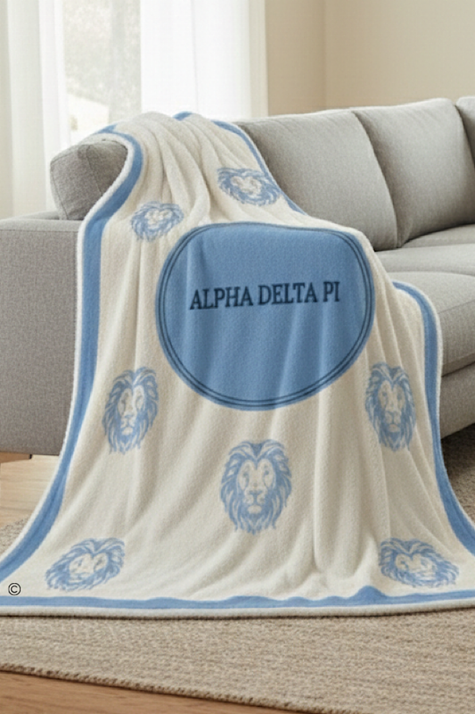 PREORDER Alpha Delta Pi Luxury Blanket