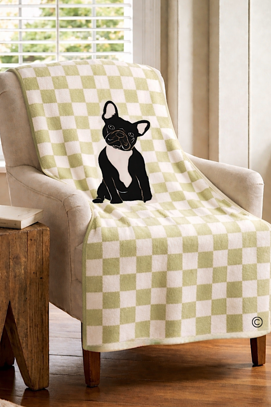 Walter Wiggle Check Blanket© PREORDER